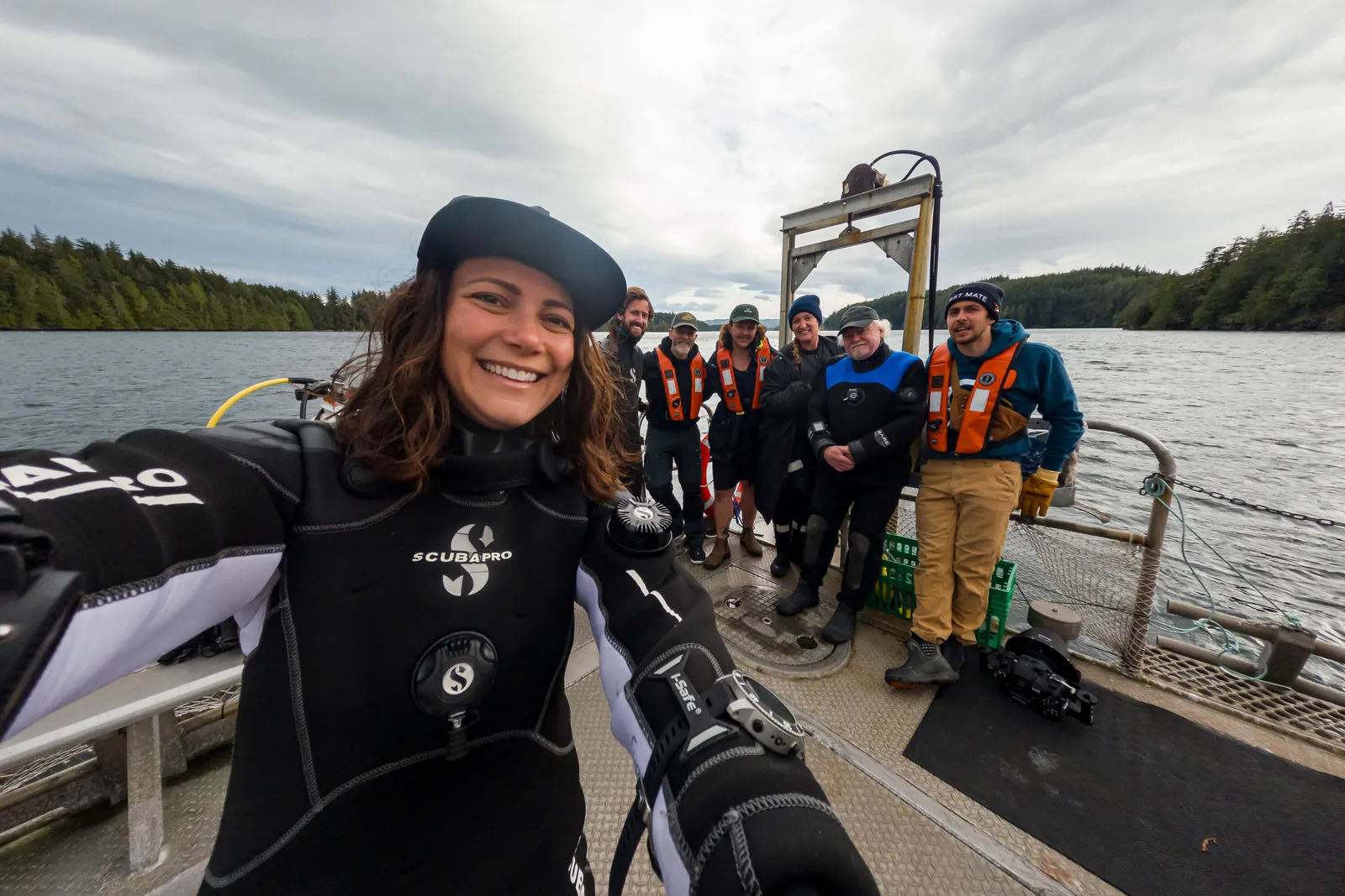 About Us Expeditions - Gods Pocket Selfie with Team